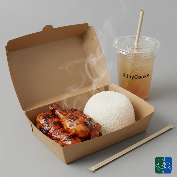 Chicken-BBQ-with-Rice-and-Drinks